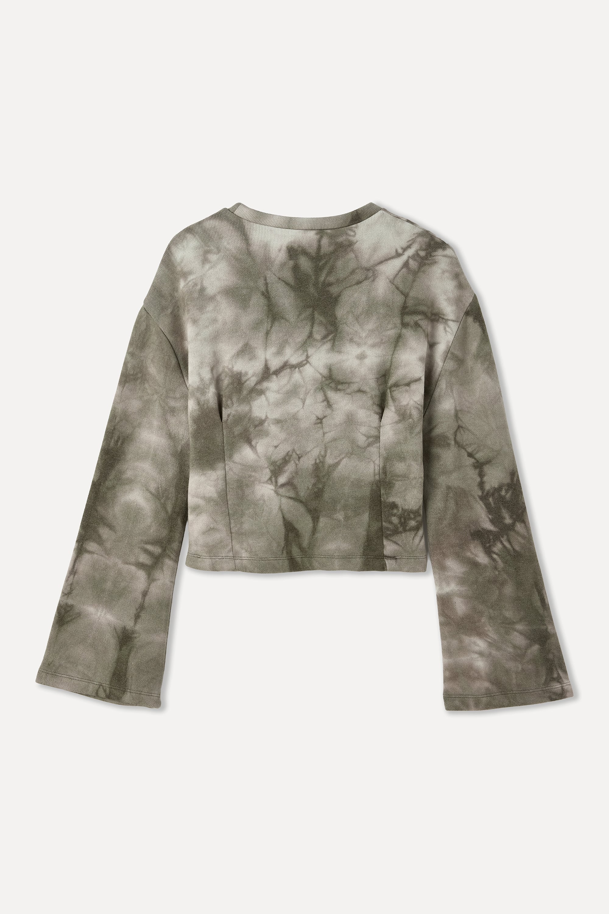 DİKİŞ DETAYLI BASKILI SWEATSHIRT