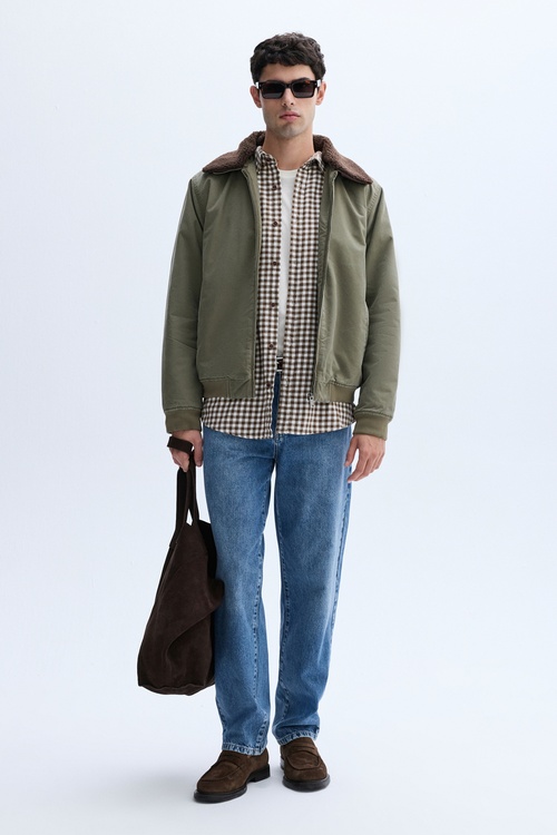  PELÜŞ YAKA KISA MONT