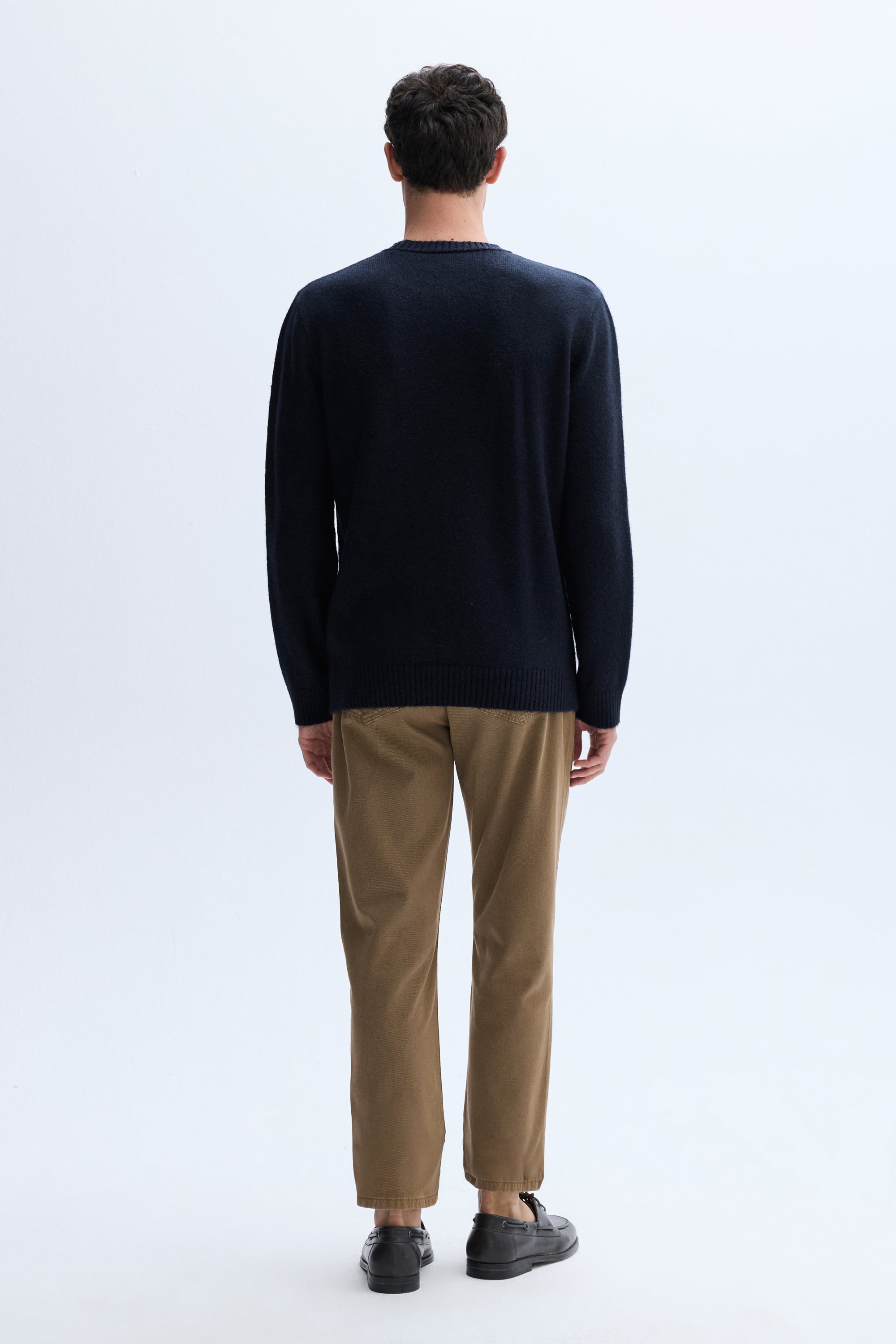 JAKARLI BİSİKLET YAKA KAZAK