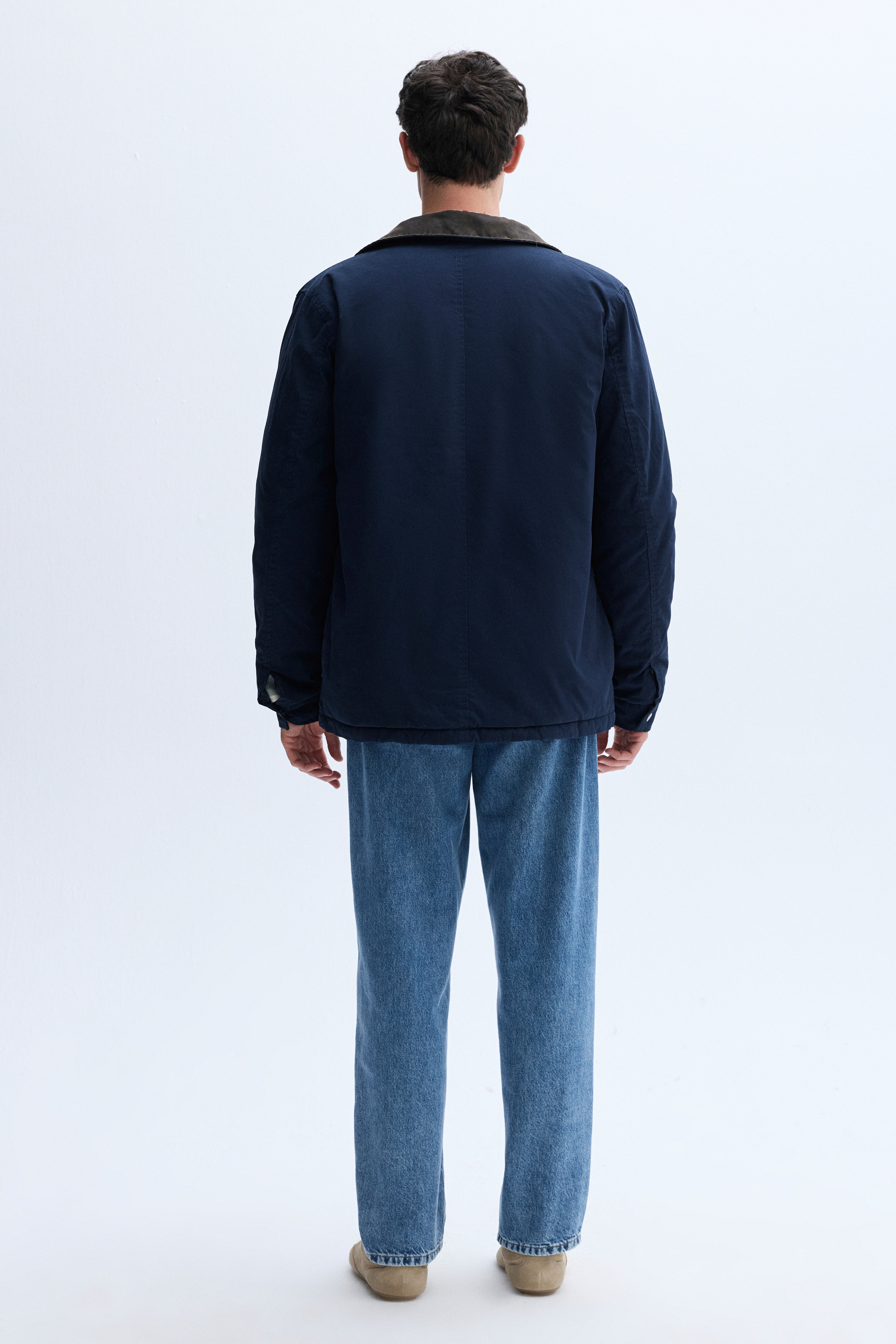 YAKA DETAYLI KISA MONT