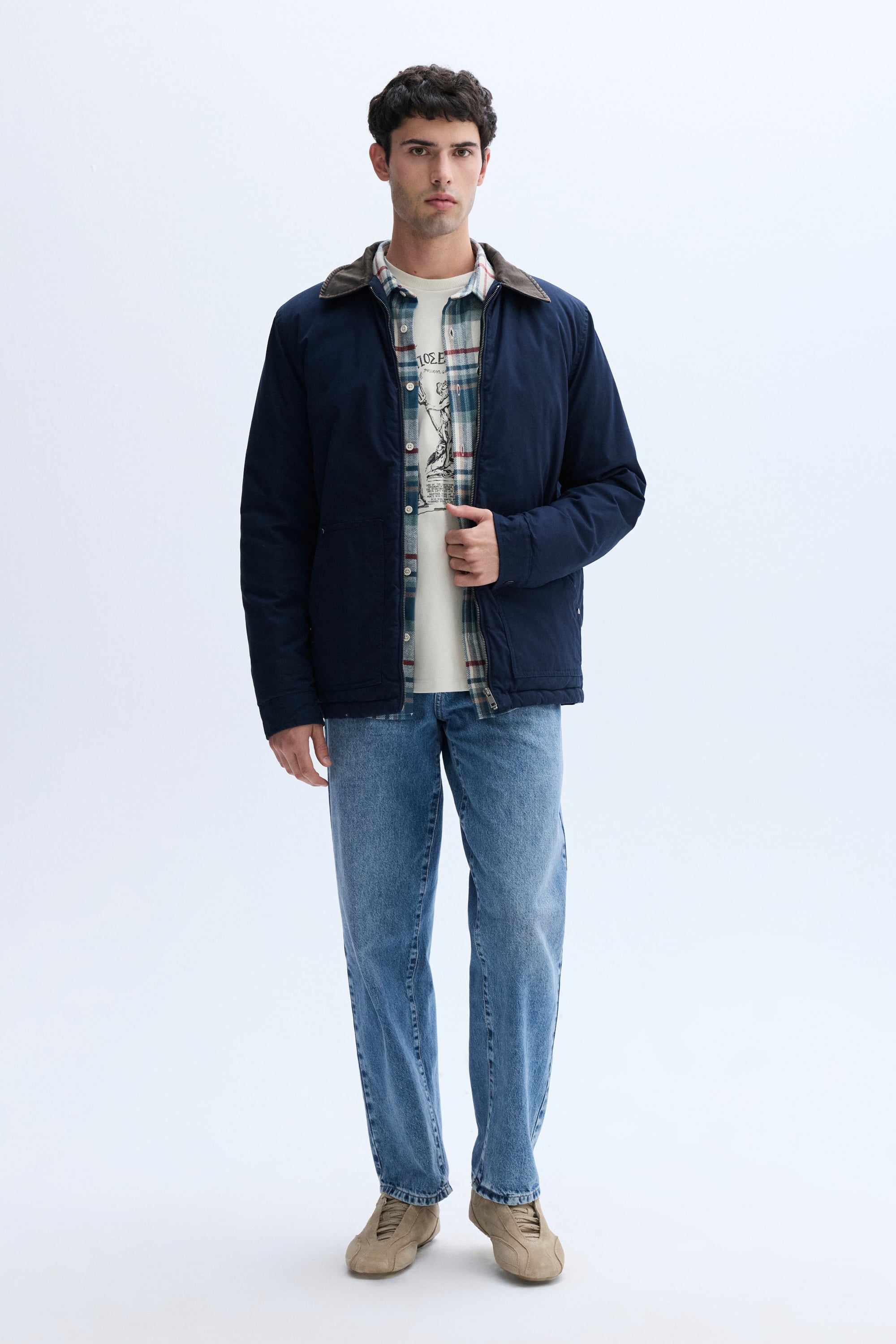 YAKA DETAYLI KISA MONT