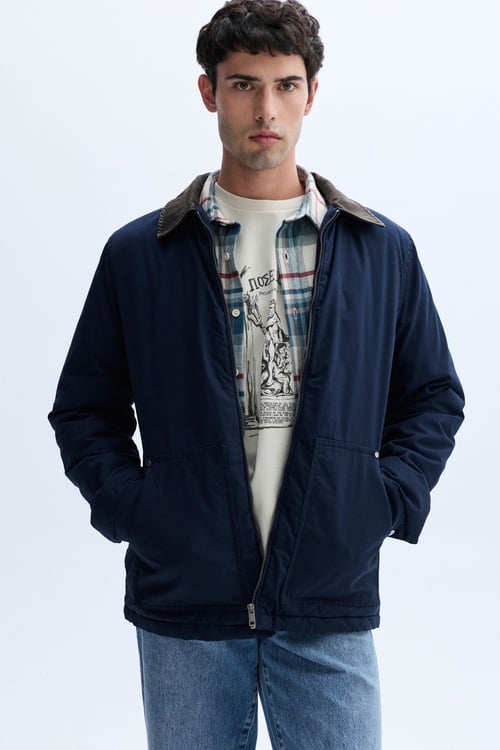 YAKA DETAYLI KISA MONT