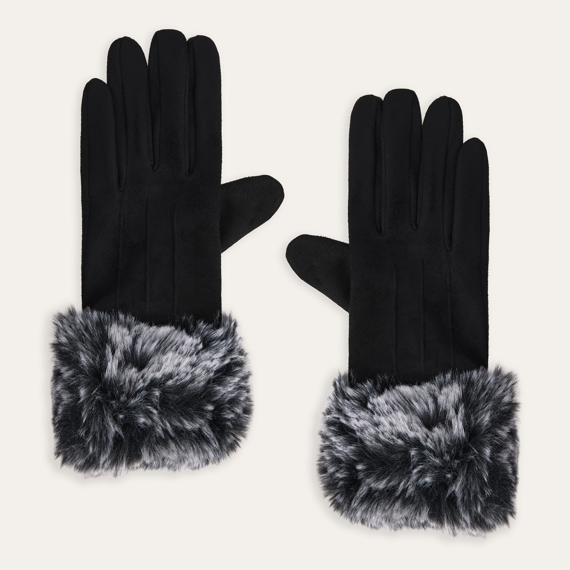 PELÜŞ DETAYLI ELDİVEN