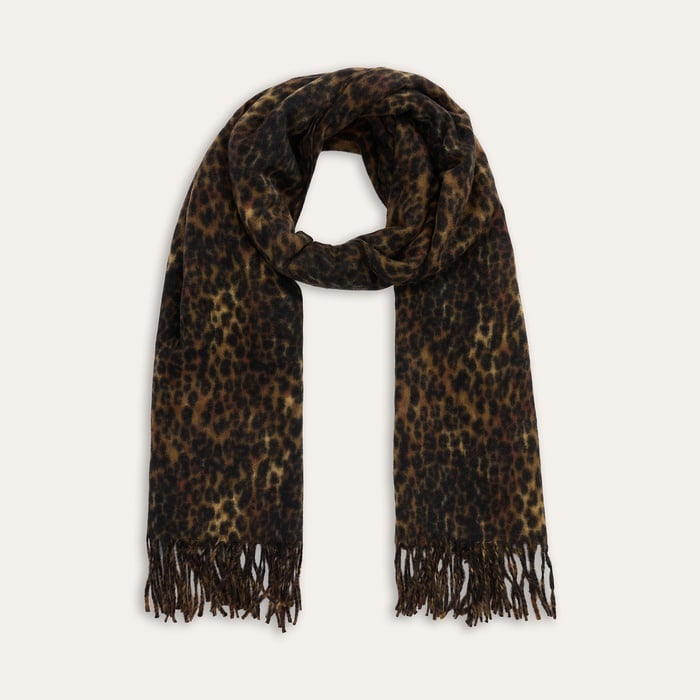 DESENLİ PÜSKÜLLÜ ATKI