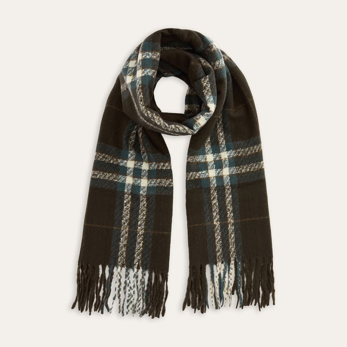 DESENLİ PÜSKÜLLÜ ATKI