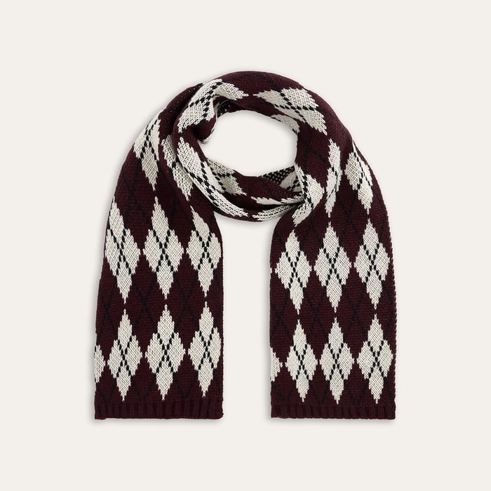 BAKLAVA DESENLİ ATKI