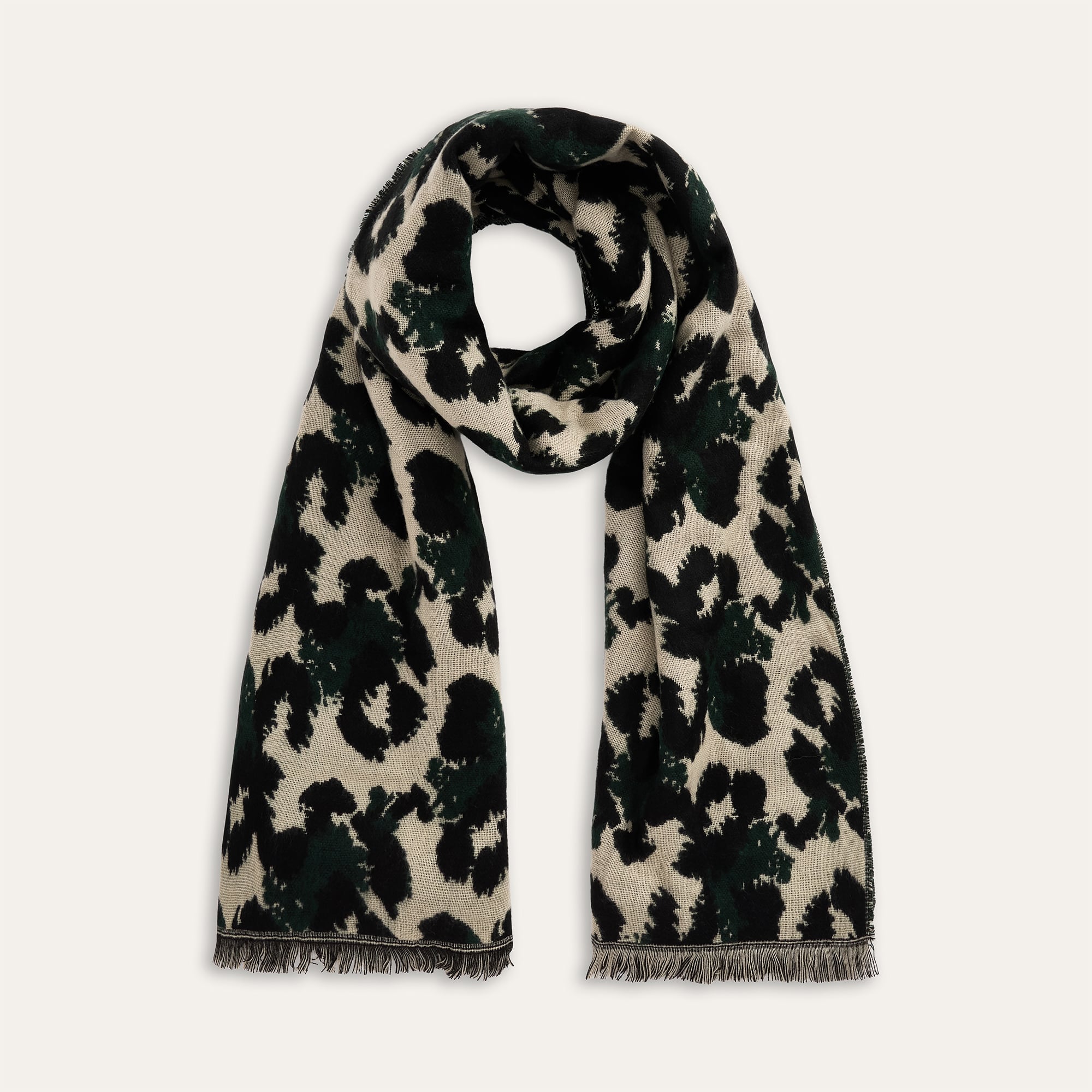 DESENLİ PÜSKÜLLÜ ATKI