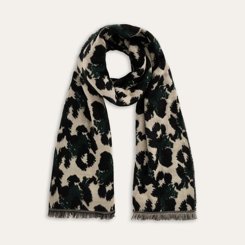 DESENLİ PÜSKÜLLÜ ATKI