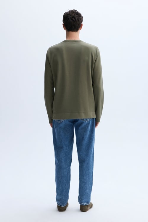 BİSİKLET YAKA SWEATSHIRT