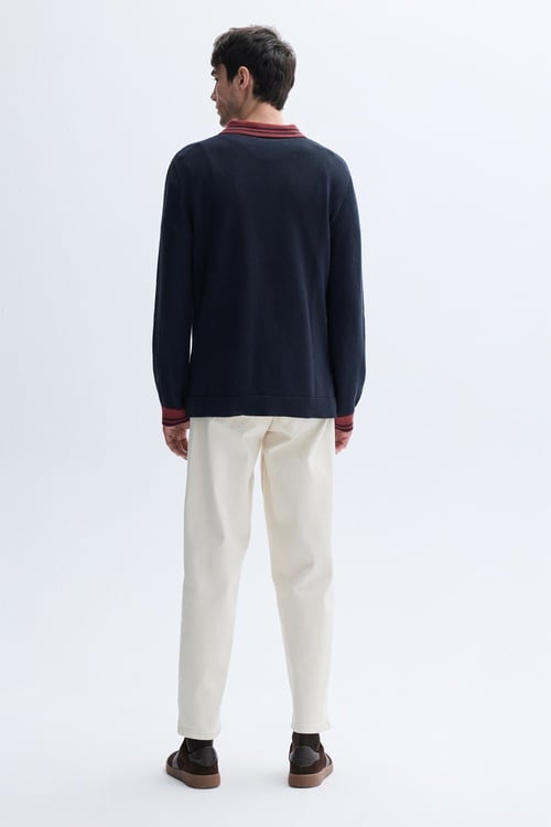 LOOSE FIT POLO YAKA KAZAK