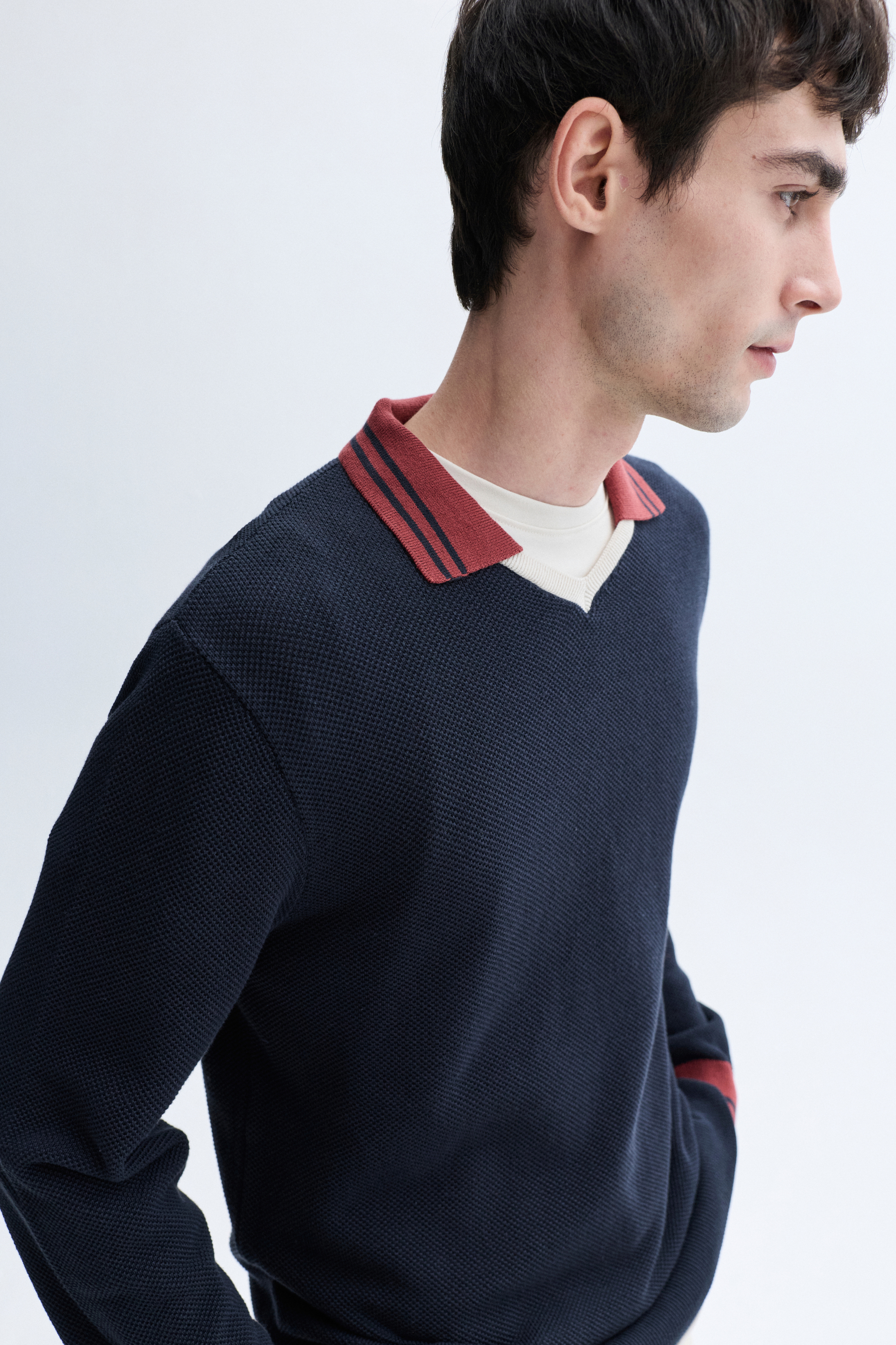 LOOSE FIT POLO YAKA KAZAK