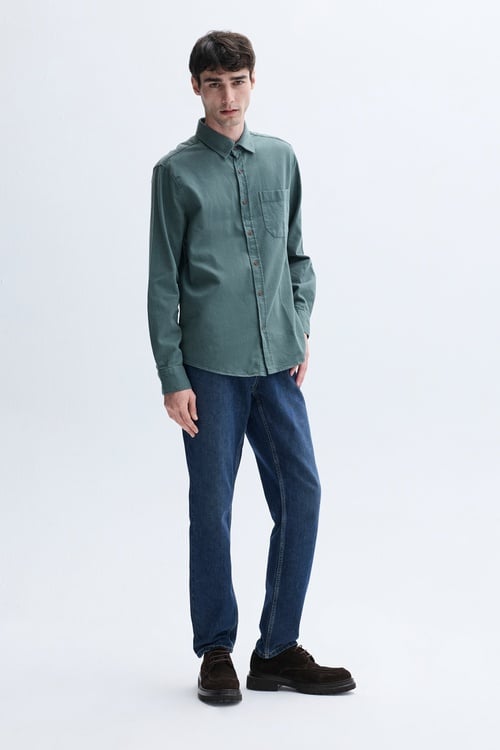 COMFORT FIT CASUAL UZUN KOLLU GÖMLEK