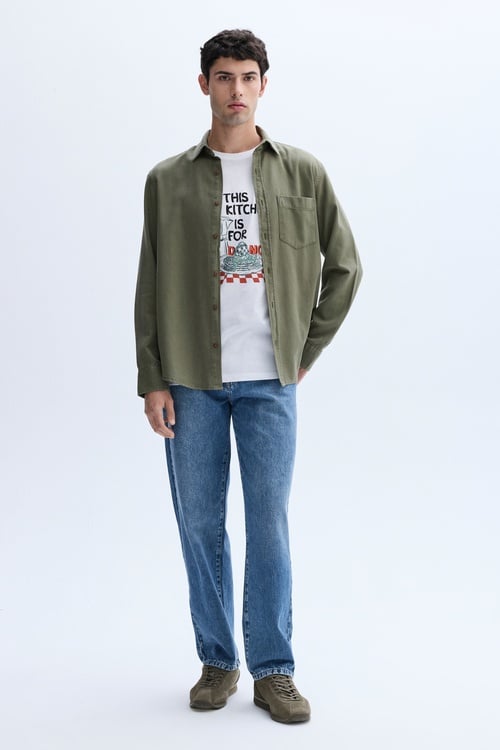 REGULAR FIT UZUN KOLLU CASUAL GÖMLEK