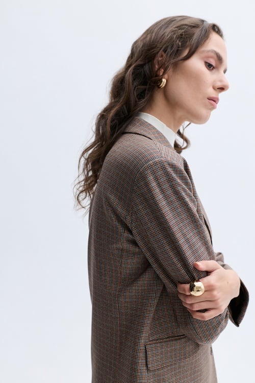 EKOSELİ REGULAR FIT BLAZER CEKET