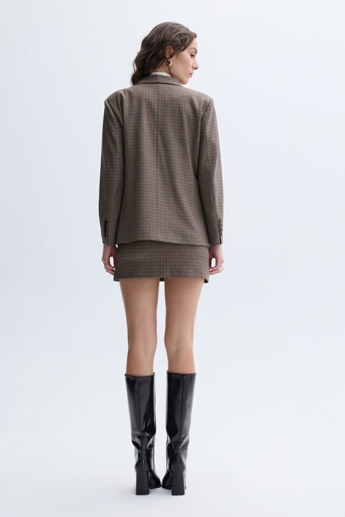 EKOSELİ REGULAR FIT BLAZER CEKET