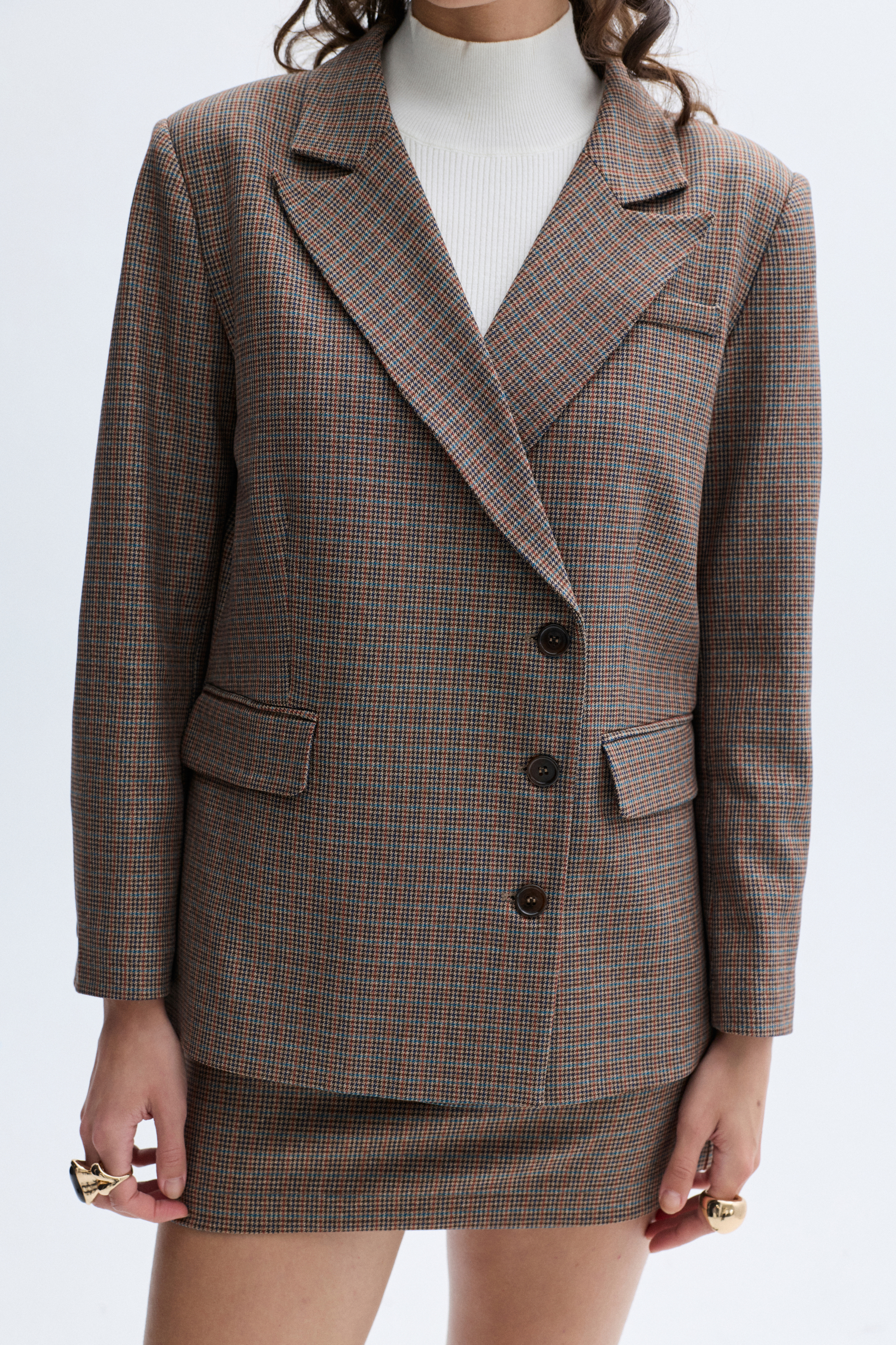 EKOSELİ REGULAR FIT BLAZER CEKET