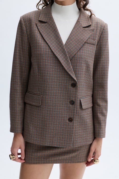 EKOSELİ REGULAR FIT BLAZER CEKET