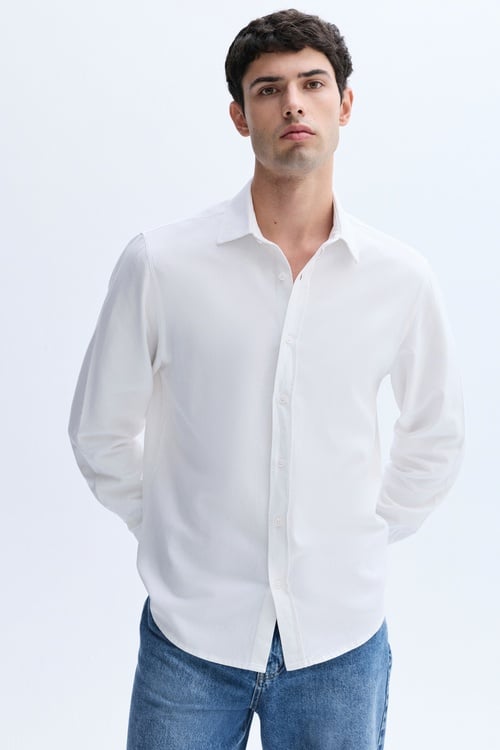 REGULAR FIT UZUN KOLLU GÖMLEK