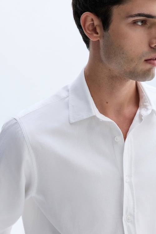 REGULAR FIT UZUN KOLLU GÖMLEK