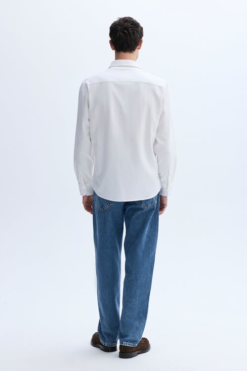 REGULAR FIT UZUN KOLLU GÖMLEK