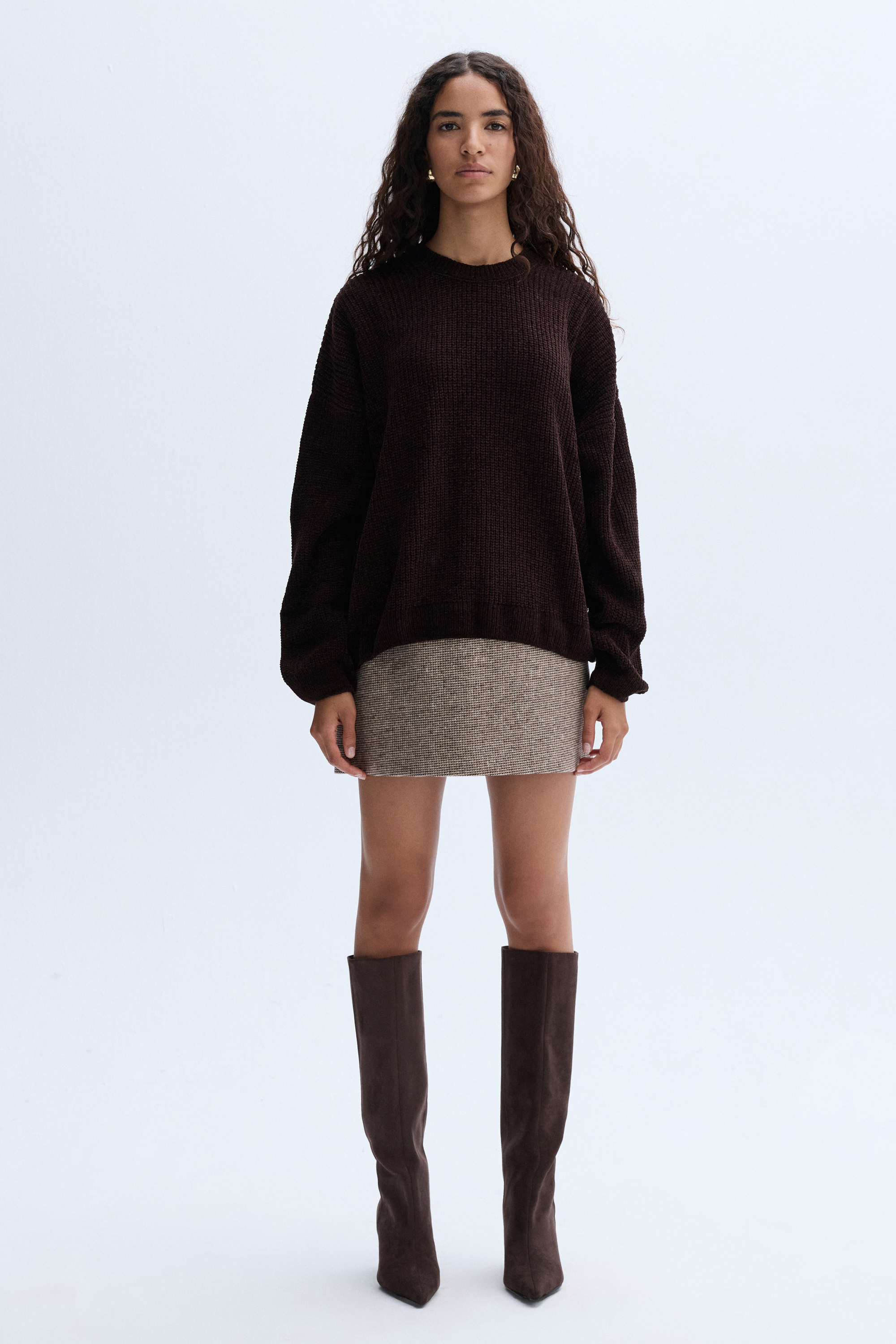 BİSİKLET YAKA KAZAK