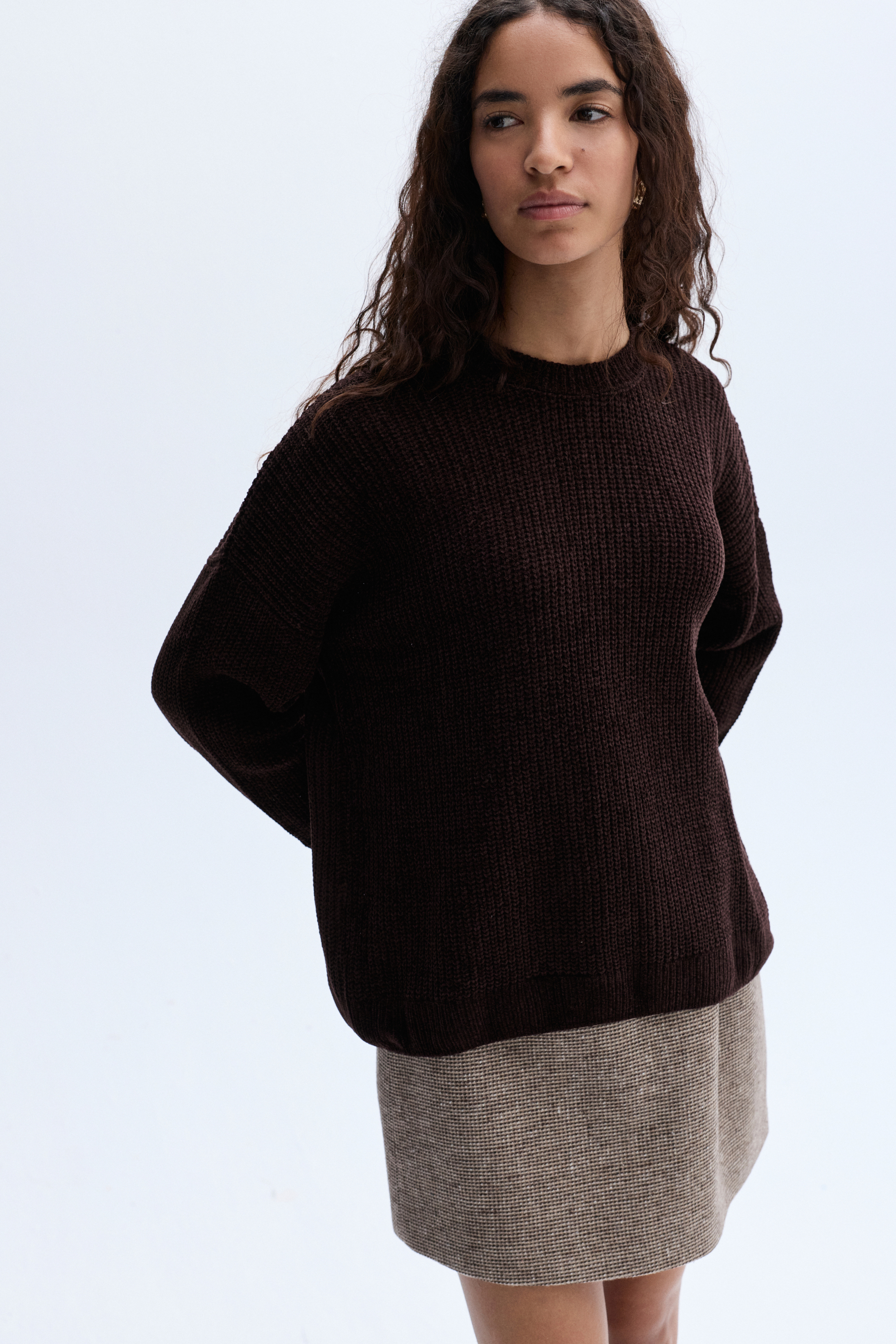 BİSİKLET YAKA KAZAK