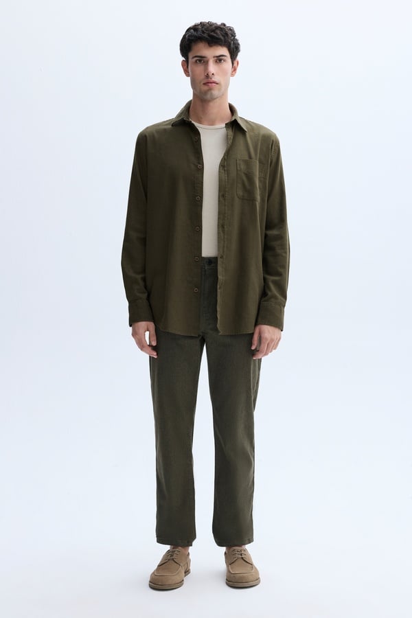 SLIM STRAIGHT FIT PANTOLON