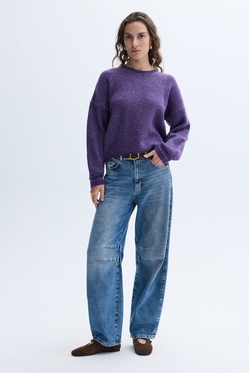 LOOSE FIT DİKİŞ DETAYLI KAZAK