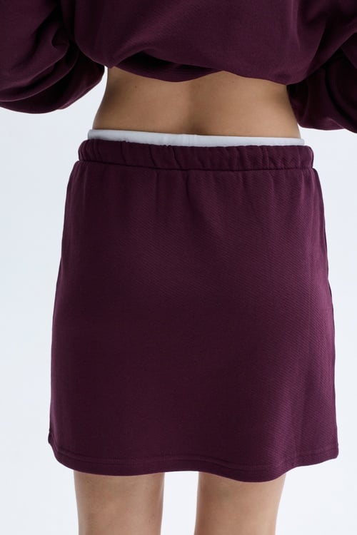 BELİ BAĞLAMALI MİNİ ETEK