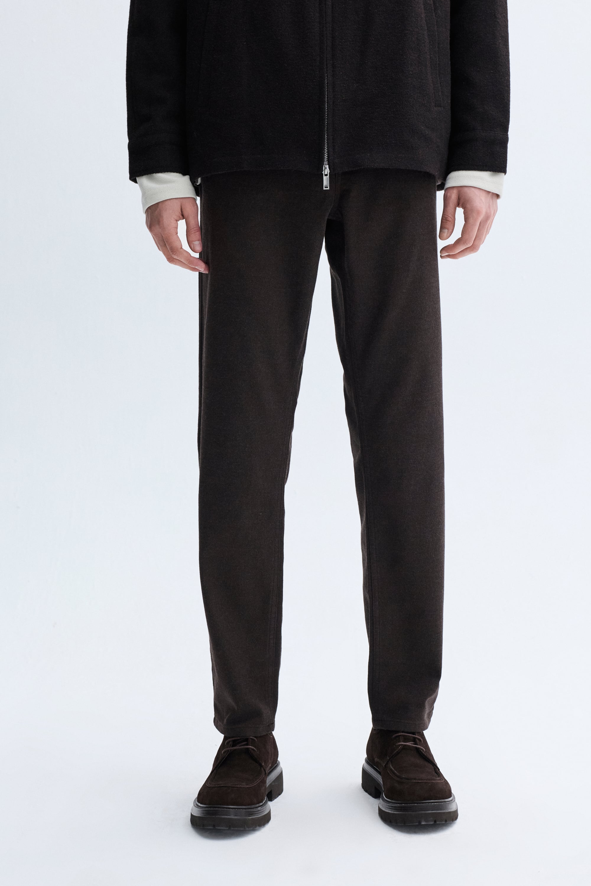 YÜN KARIŞIMLI CASUAL CEKET