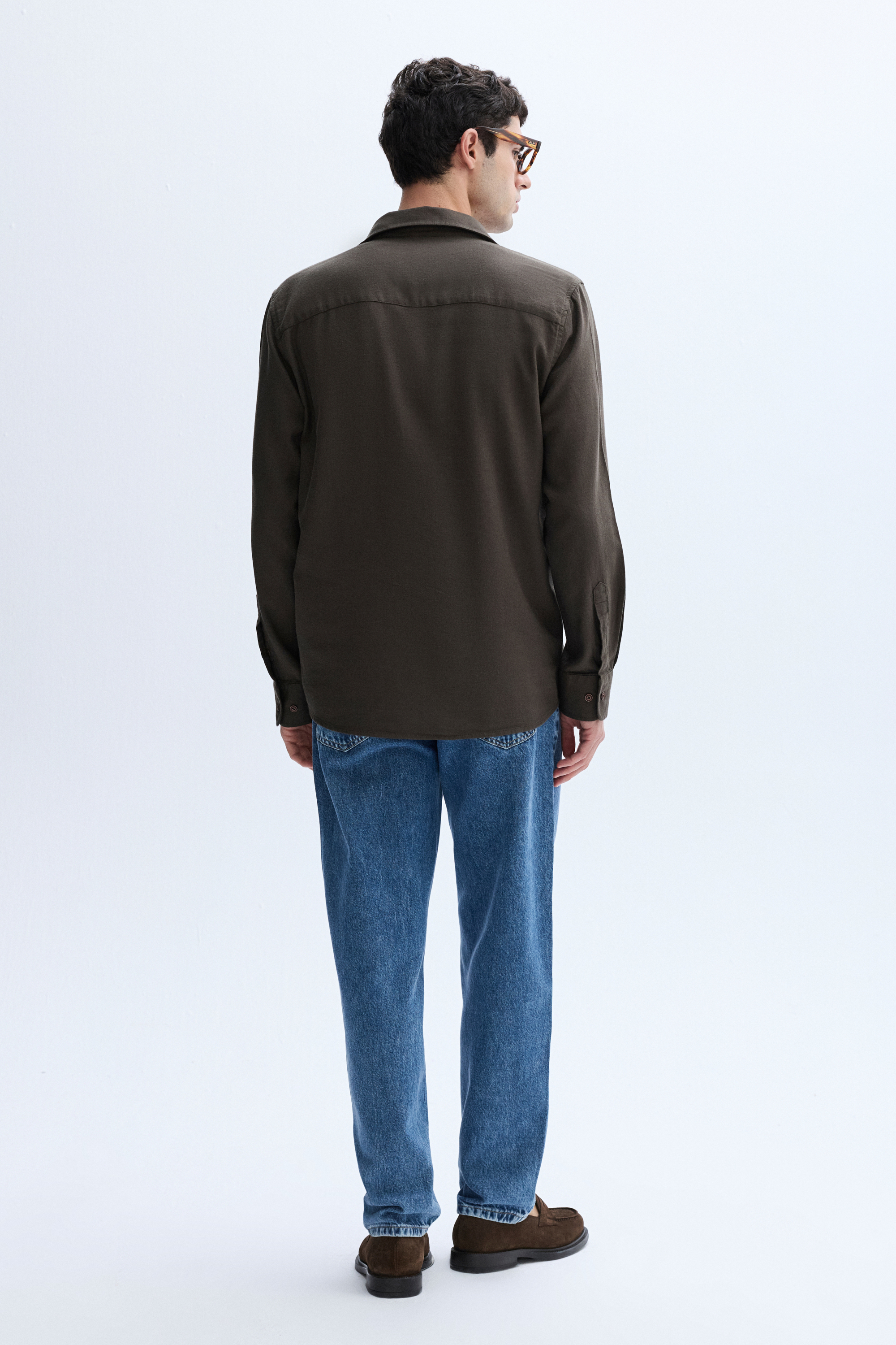 REGULAR FIT UZUN KOLLU GÖMLEK