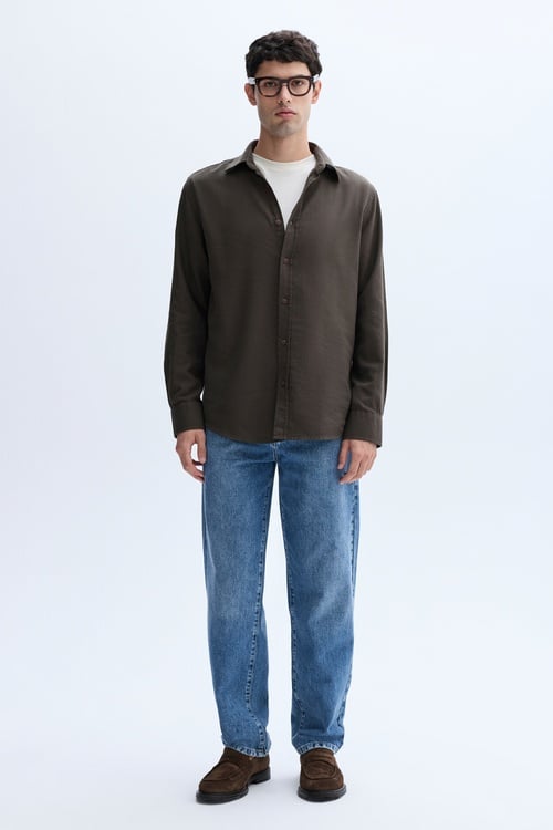  REGULAR FIT UZUN KOLLU GÖMLEK