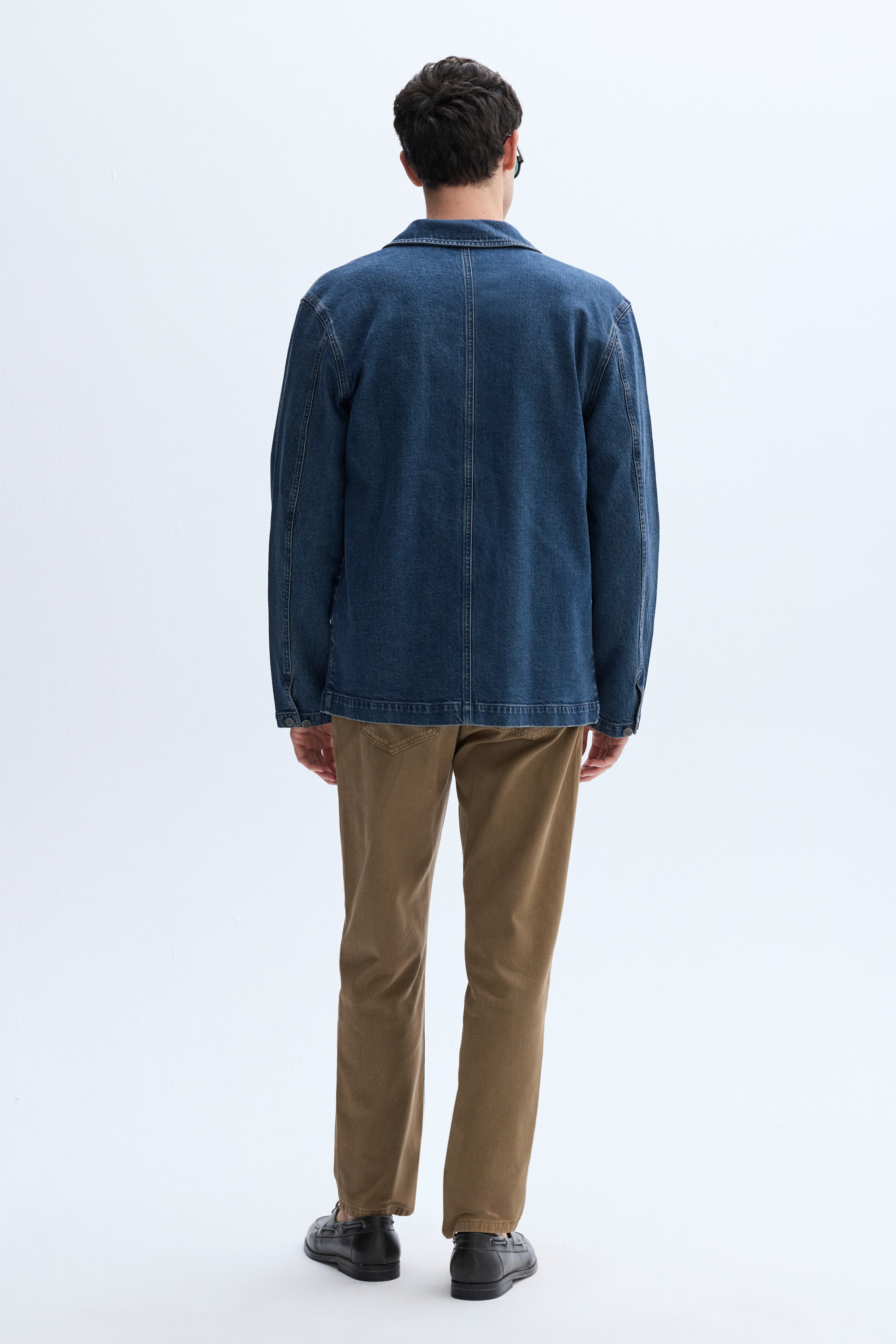 ÇOK CEPLİ CASUAL JEAN CEKET