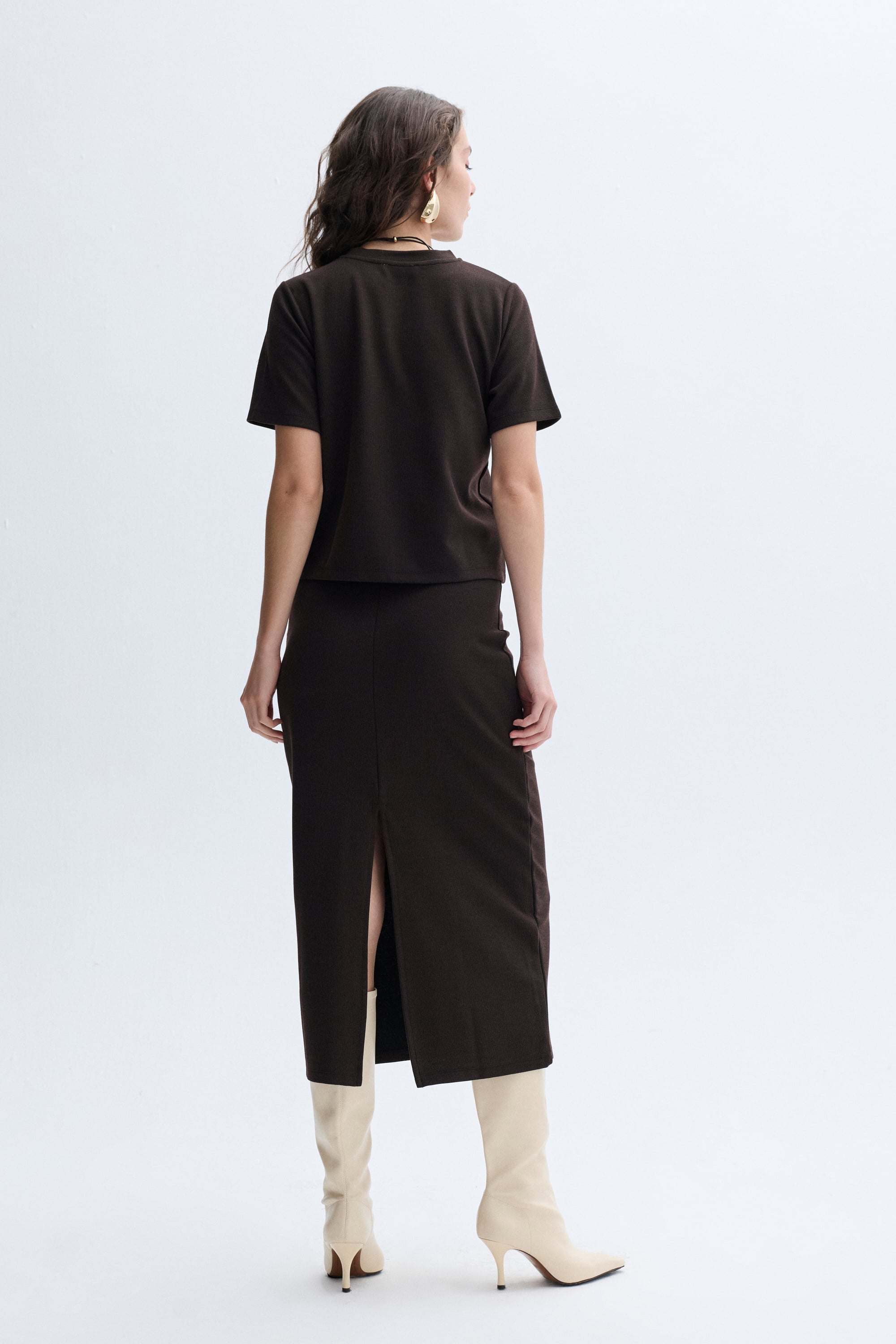 BİSİKLET YAKA T-SHIRT