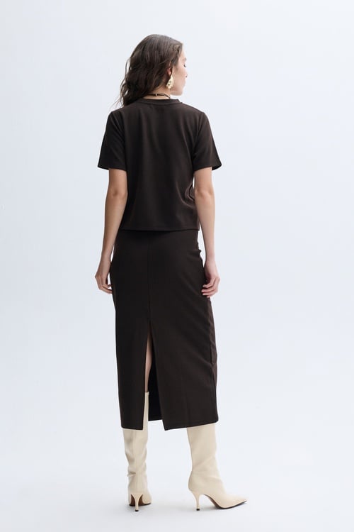 BİSİKLET YAKA T-SHIRT