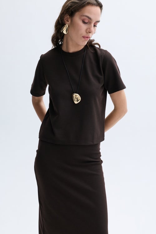 BİSİKLET YAKA T-SHIRT