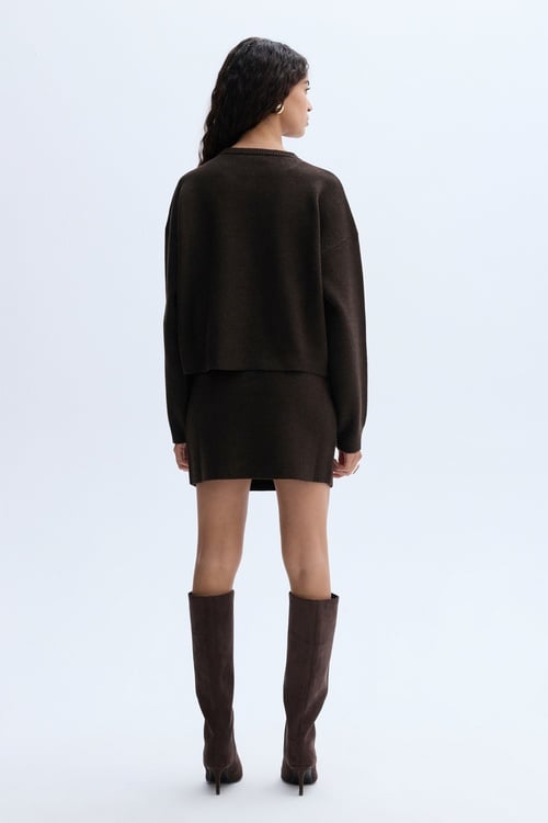 BELİ LASTİKLİ TRİKO MİNİ ETEK