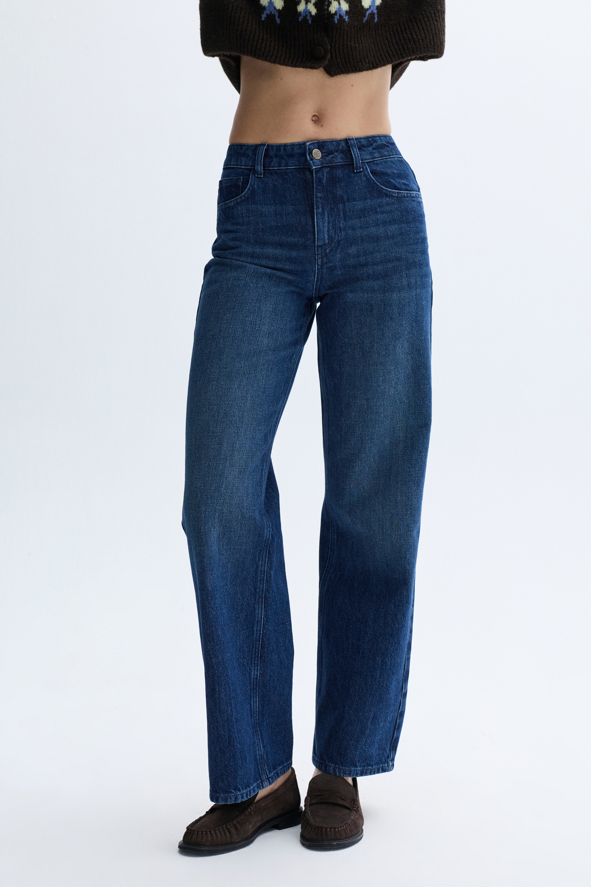 WIDE LEG JEAN PANTOLON