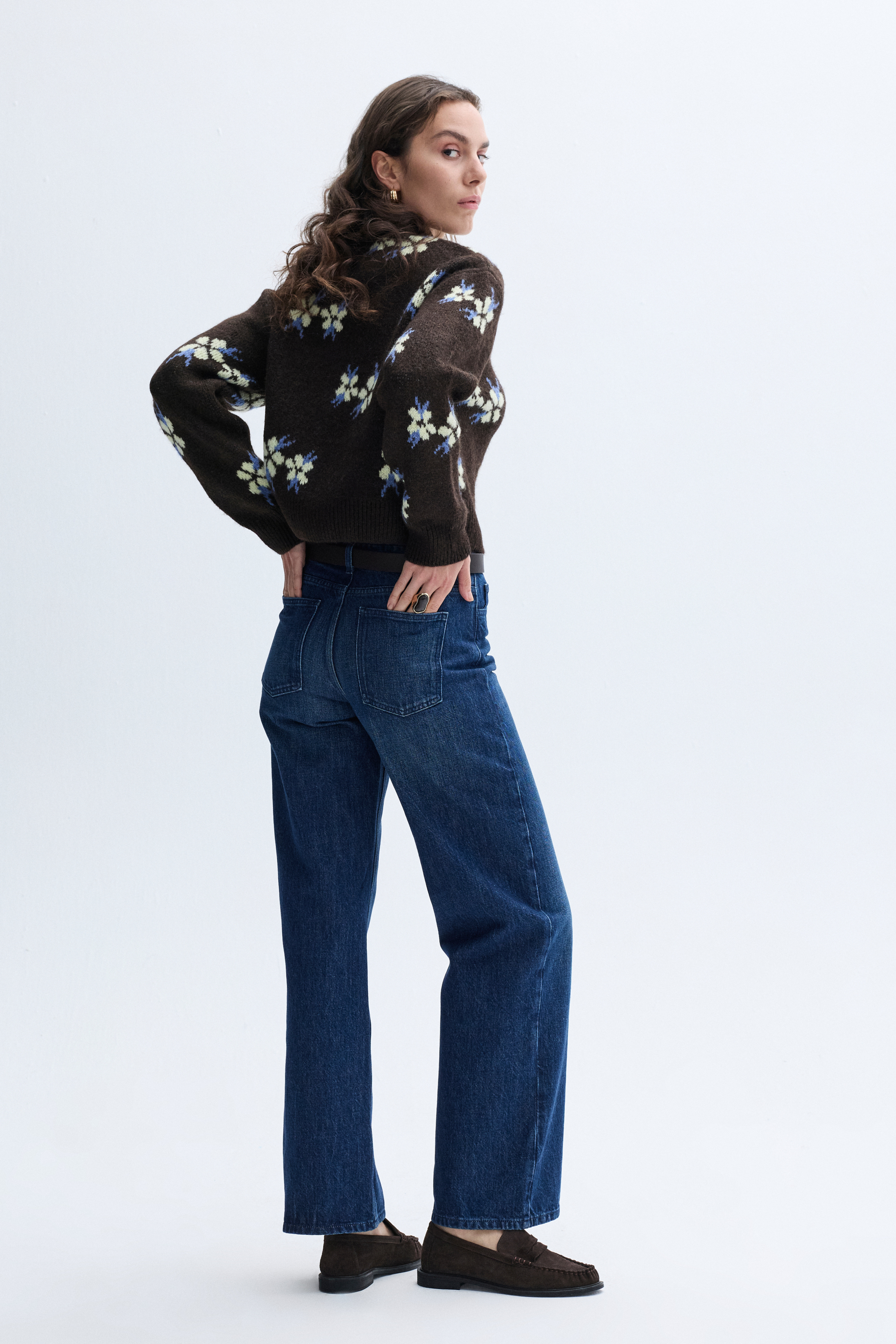 WIDE LEG JEAN PANTOLON