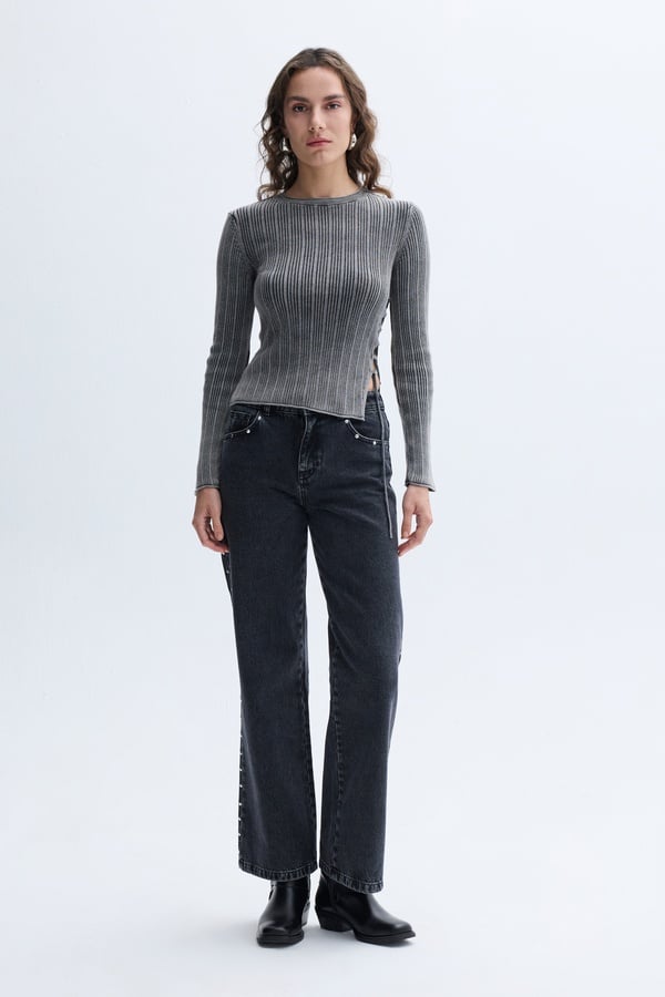 STRAIGHT FIT ZIMBALI JEAN PANTOLON