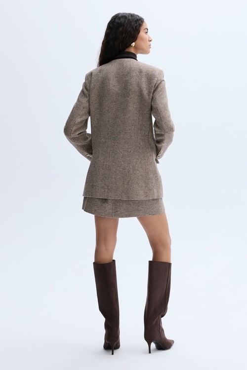 EKOSELİ FITTED ÇOK CEPLİ CASUAL CEKET