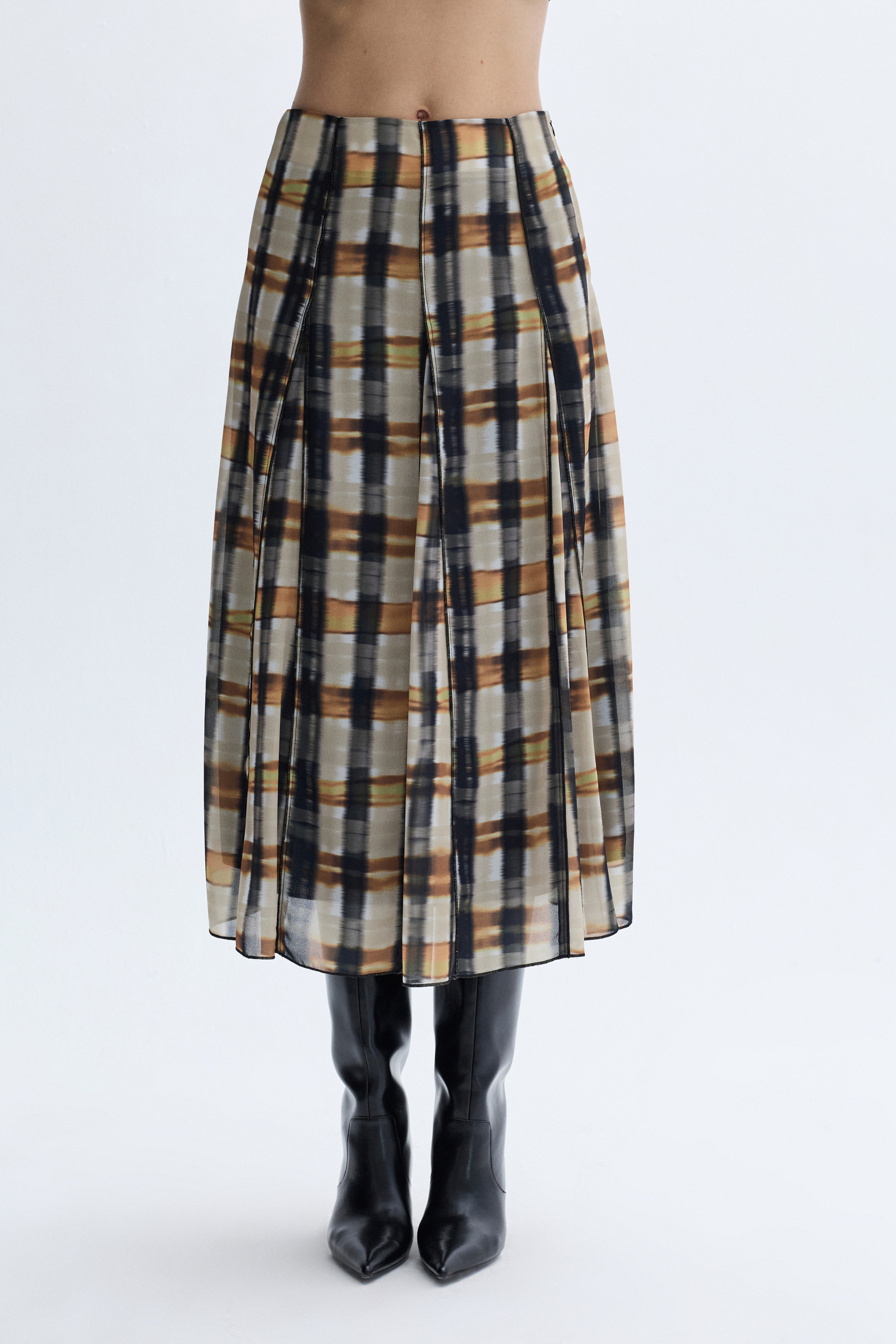 EKOSELİ KLOŞ MİDİ ETEK