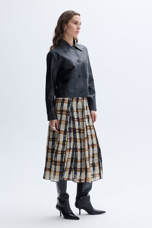 EKOSELİ KLOŞ MİDİ ETEK