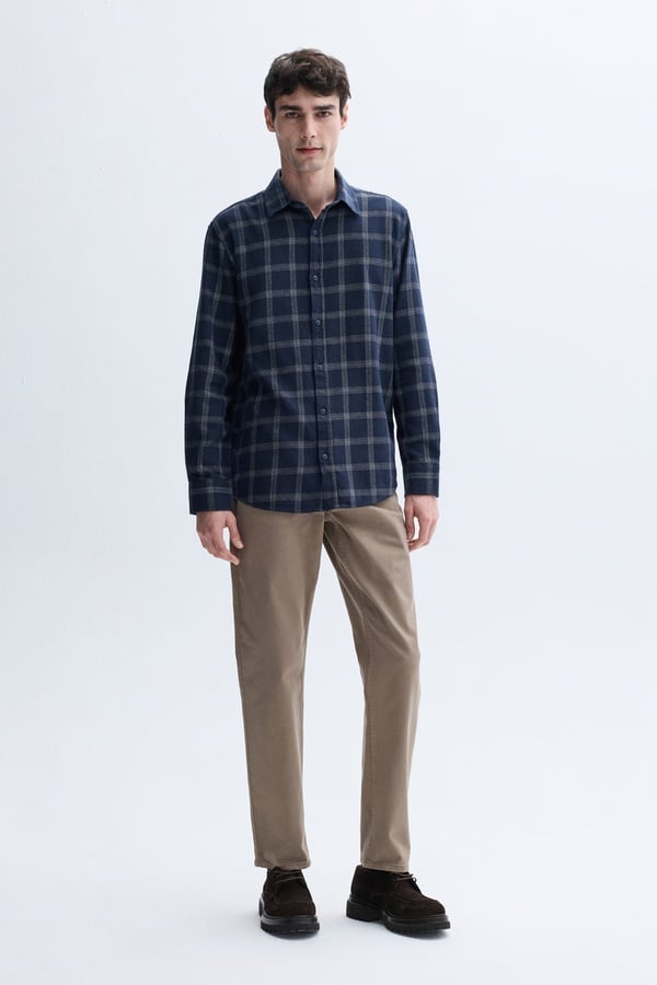 SLIM STRAIGHT FIT PANTOLON