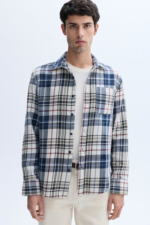 EKOSELİ REGULAR FIT UZUN KOLLU GÖMLEK