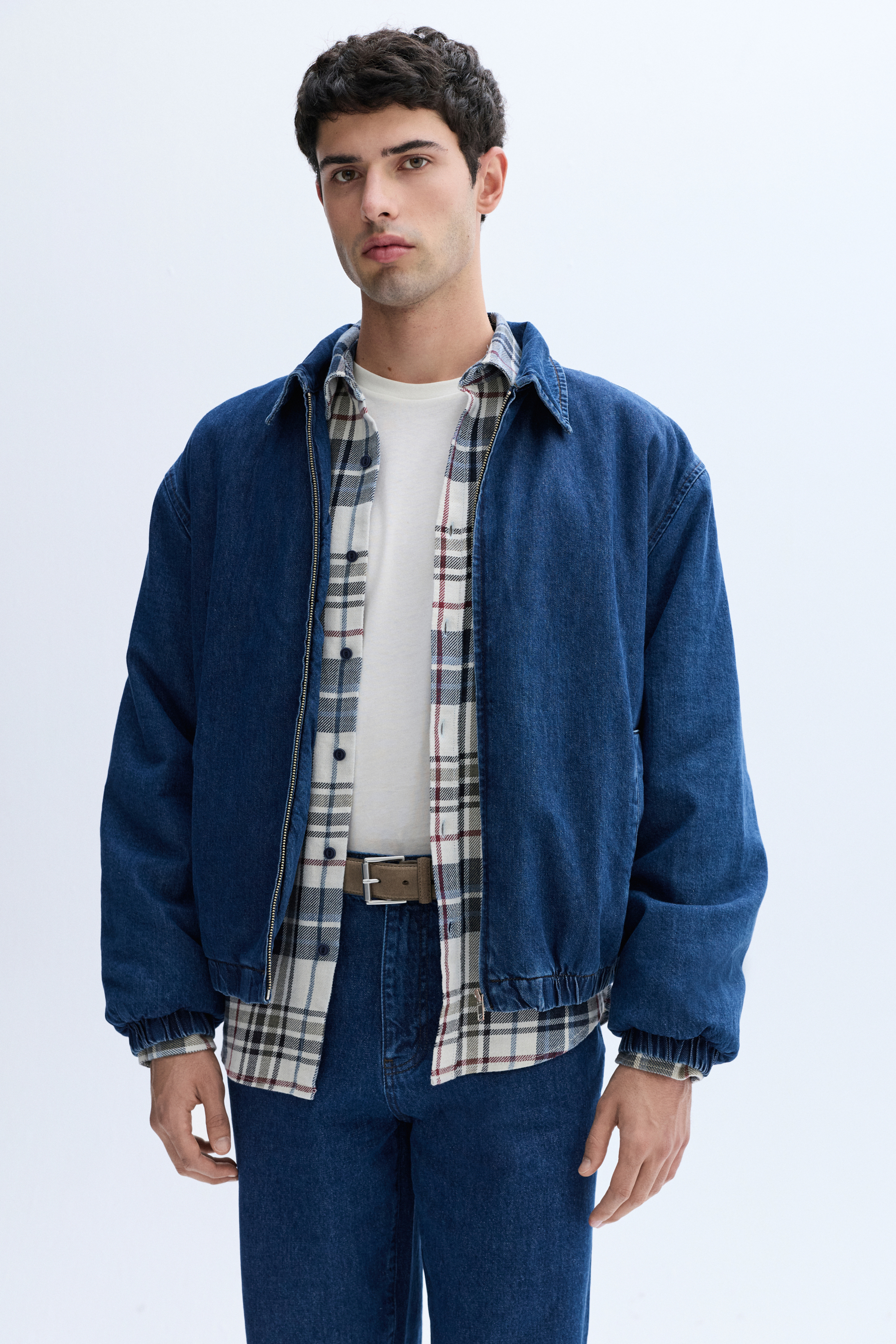 COMFORT FIT JEAN CEKET