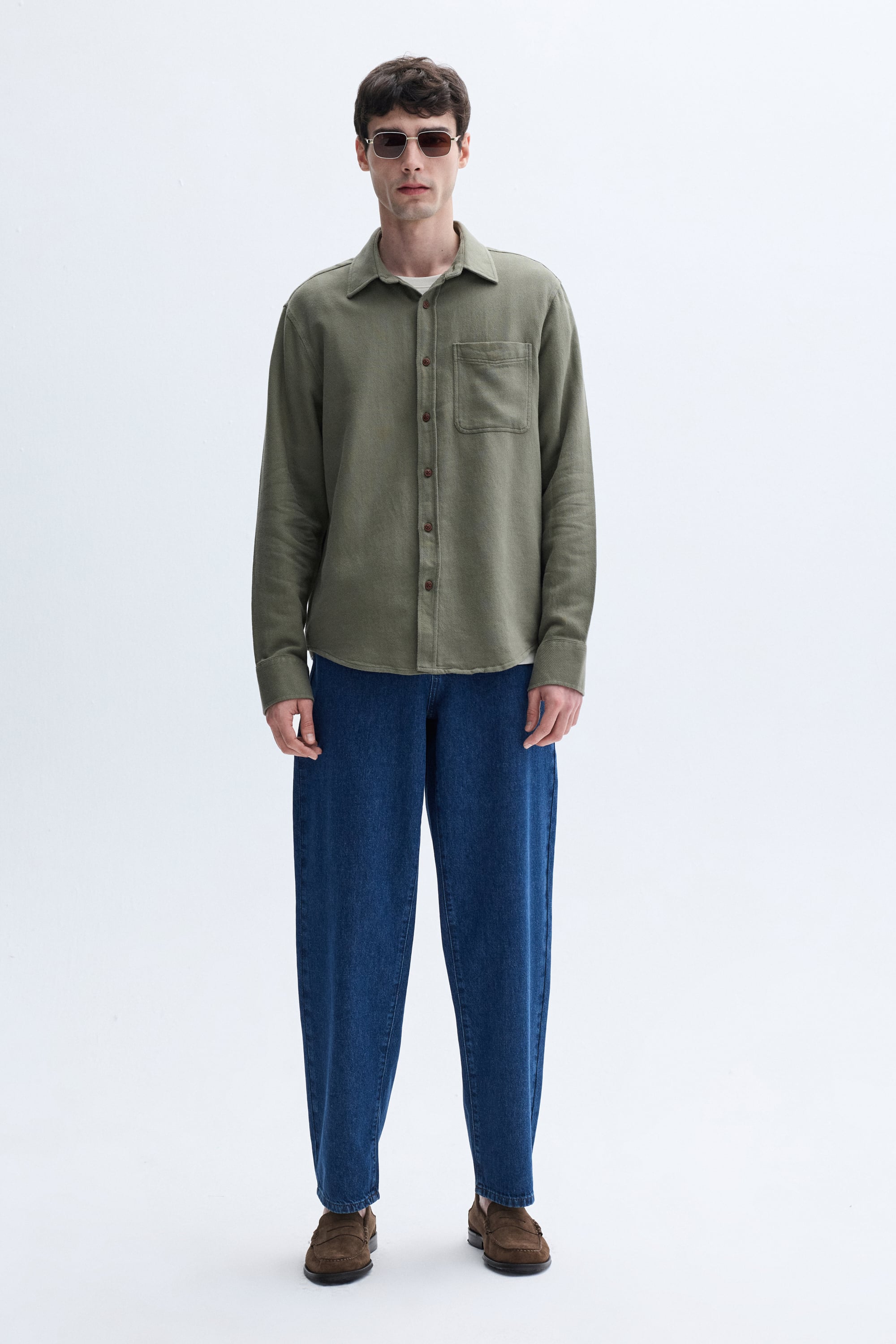 REGULAR FIT UZUN KOLLU GÖMLEK