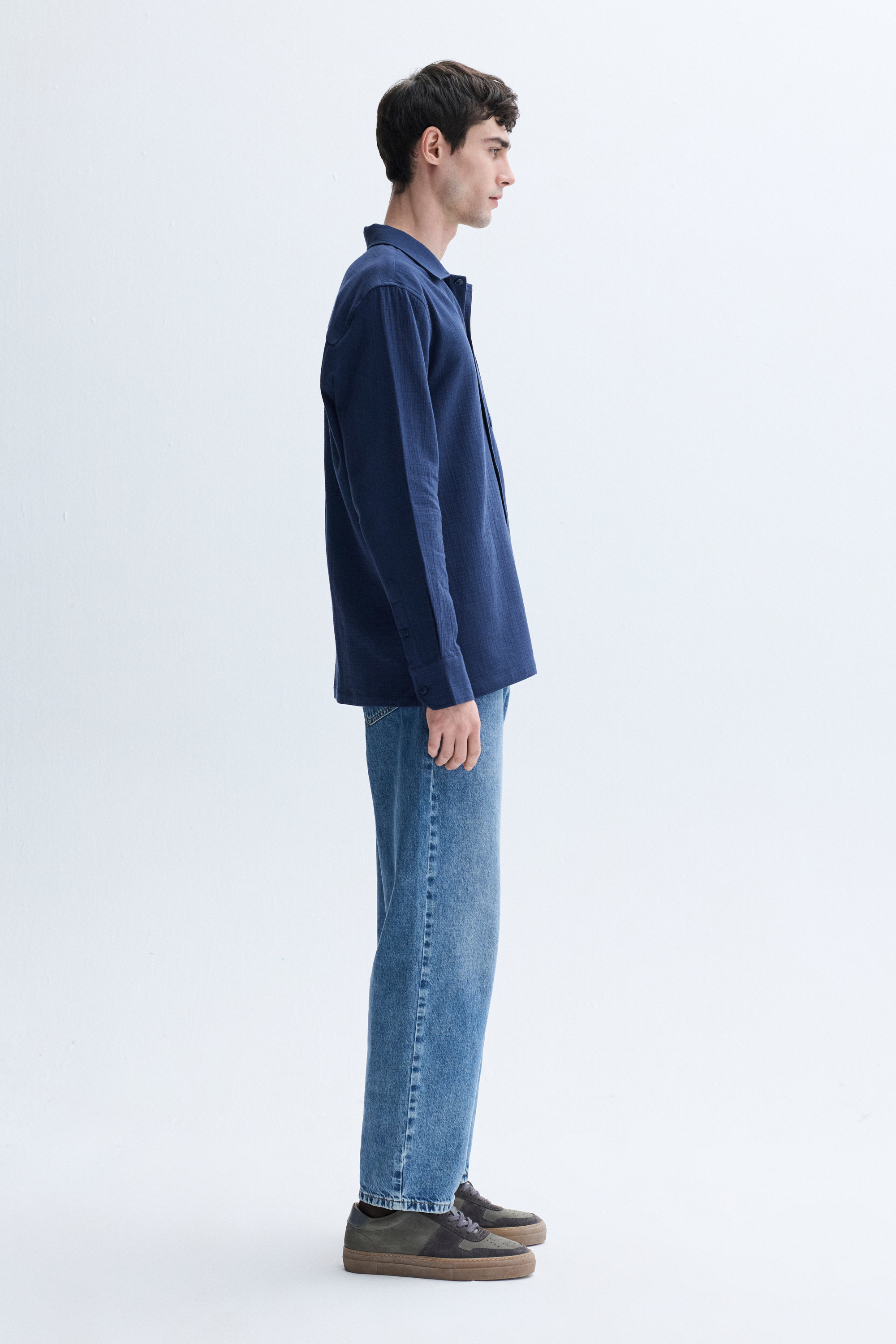 COMFORT FIT UZUN KOLLU GÖMLEK