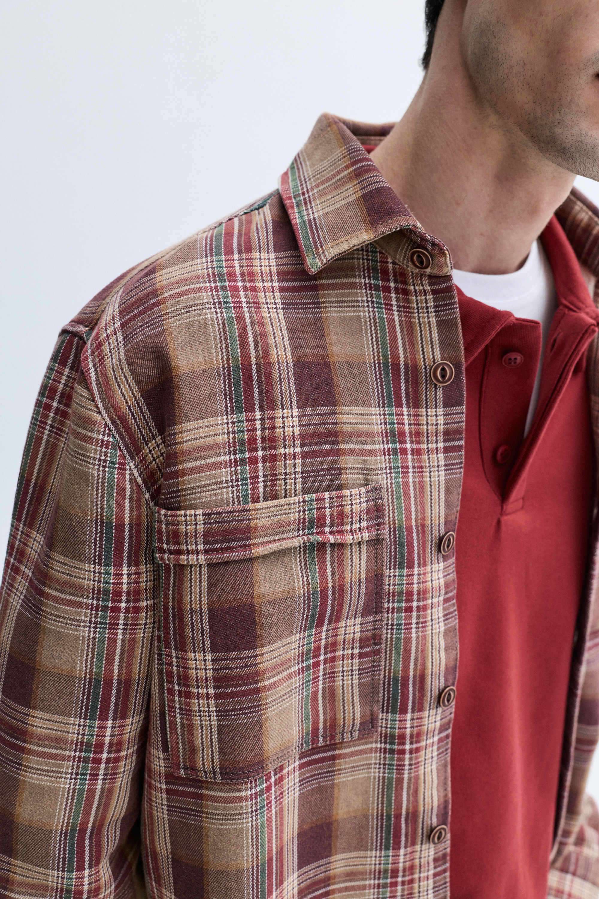 COMFORT FIT EKOSELİ GÖMLEK CEKET