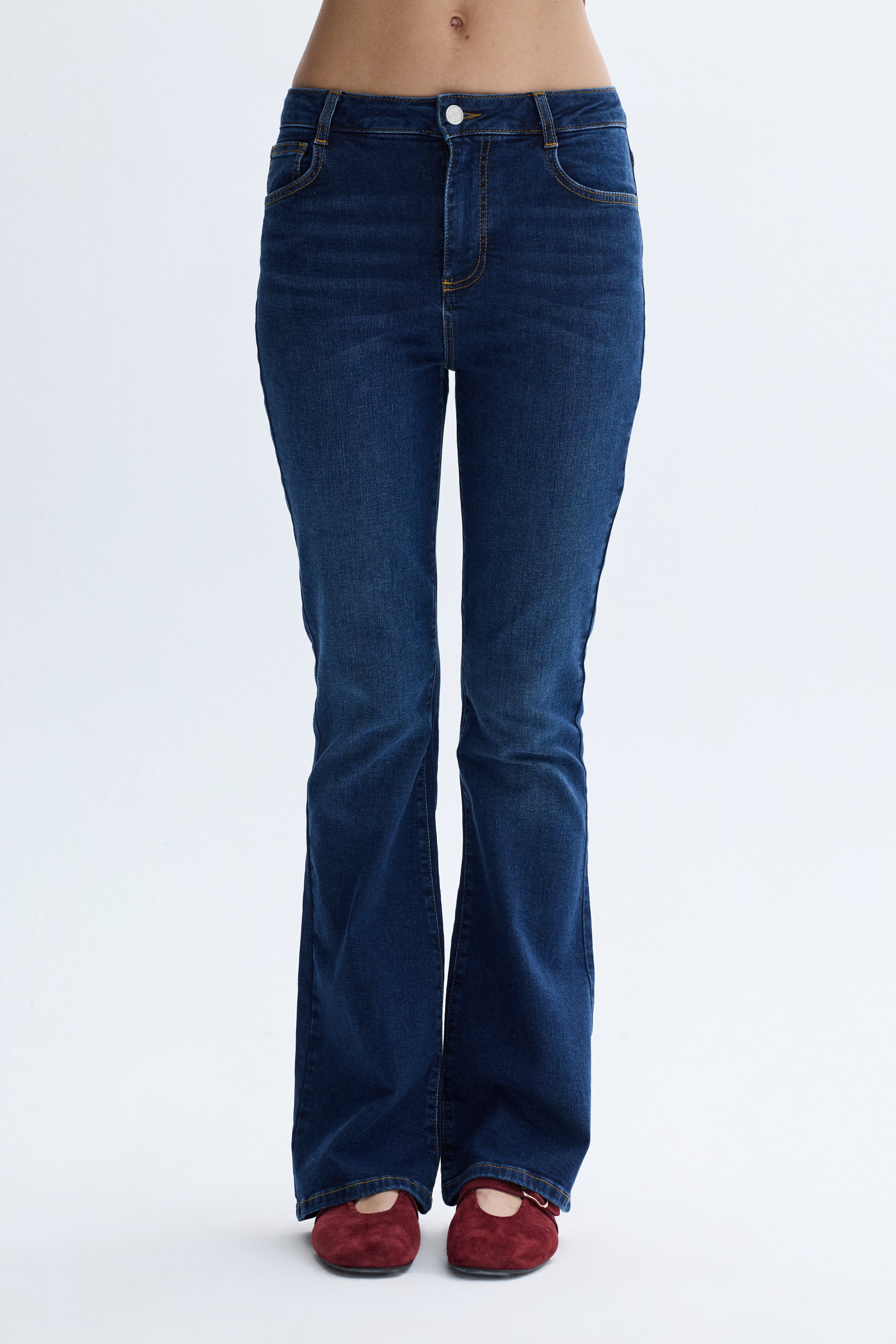 FLARE FIT JEAN PANTOLON